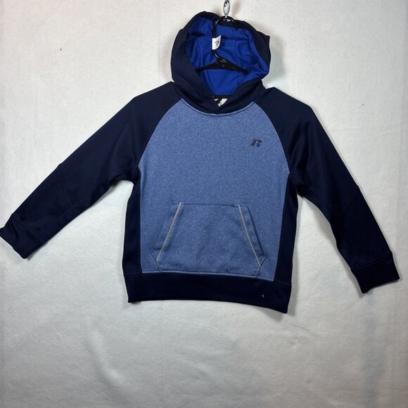 Russell Hoodie Sweatshirt BlueSize Medium 8Boys - Picture 1 of 14